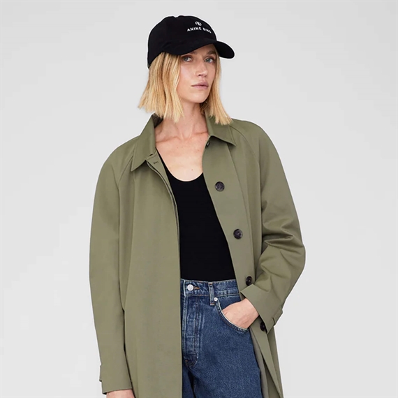 Anine Bing Jeremy Baseball Cap, SortAnine Bing Jeremy Baseball Cap, Sort